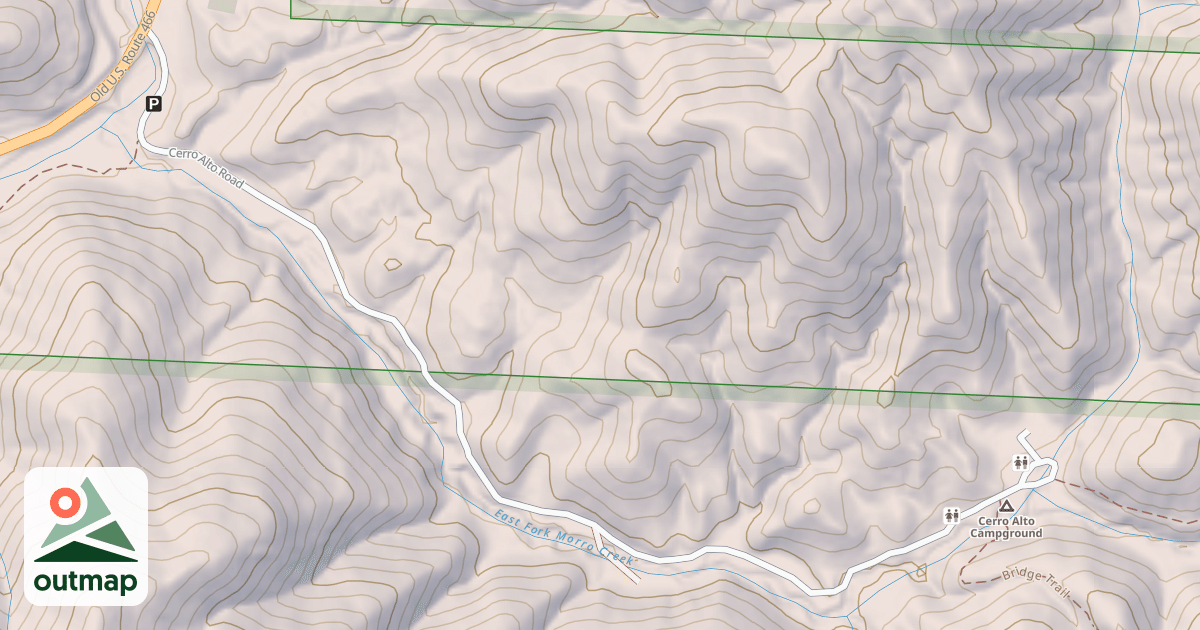 Map of CERRO ALTO CG