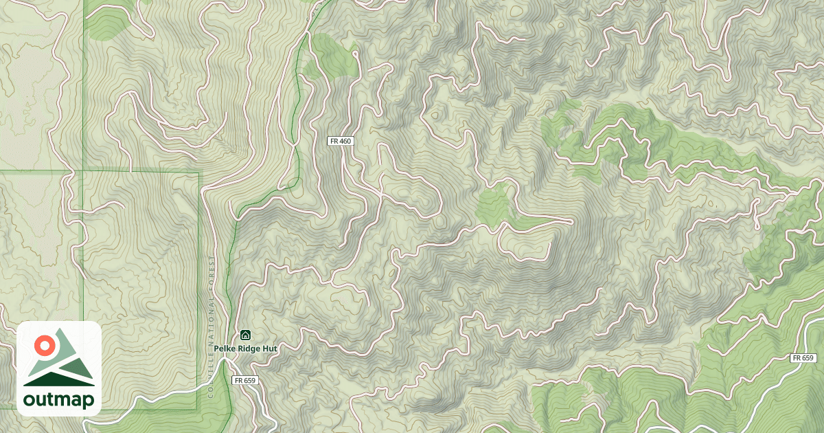 Map of SOLO CREEK B