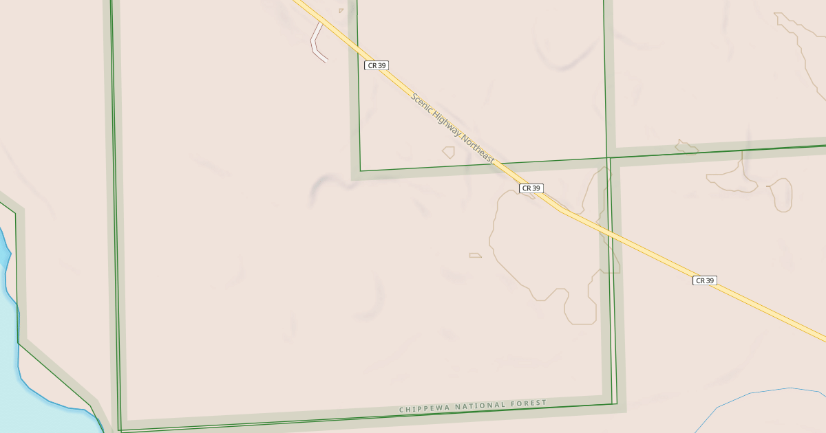 Map preview of FR 3862 NORTHEAST