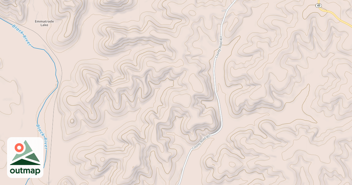 Map of OLD STILL HOLLOW