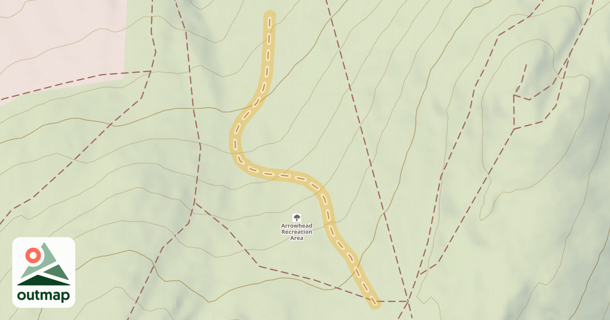 Map of Upper Lion Tamer
