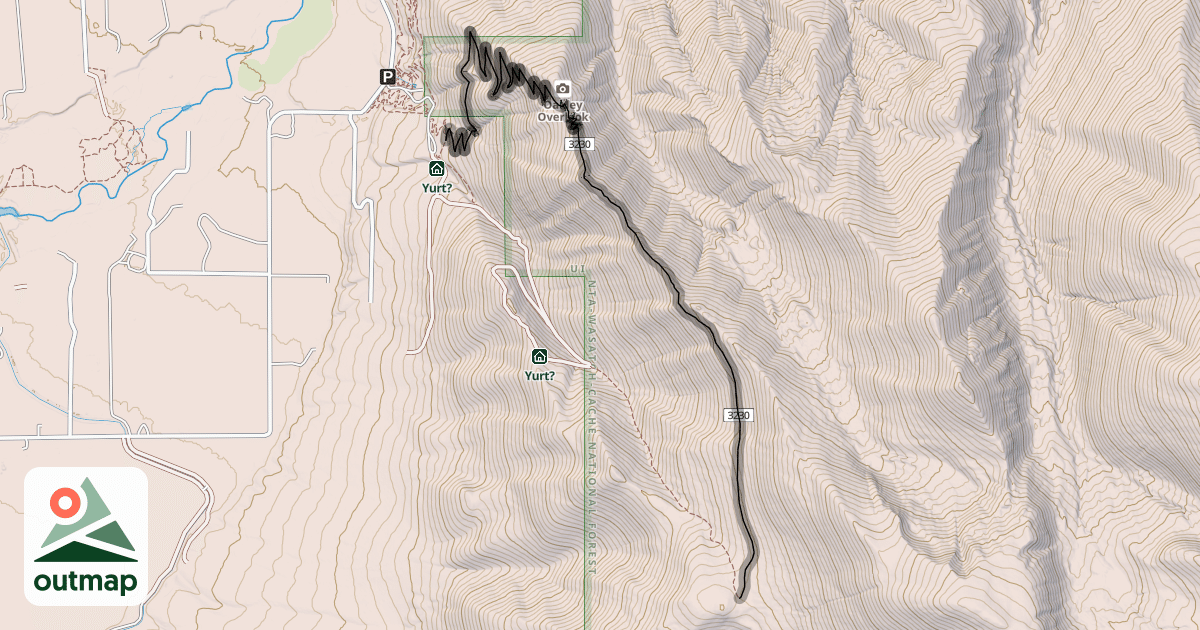 Map of Oakley Trail