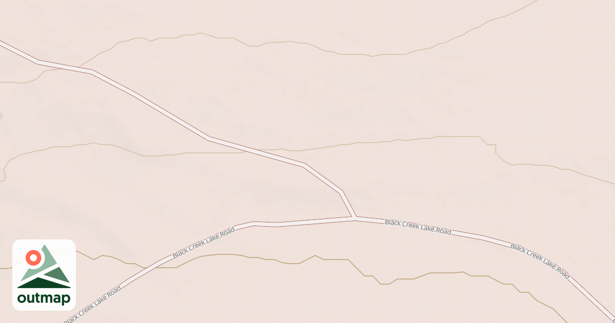 Map of Mill Creek - Black Creek Lake Trail