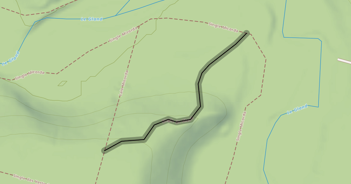 Map preview of Single du Gland
