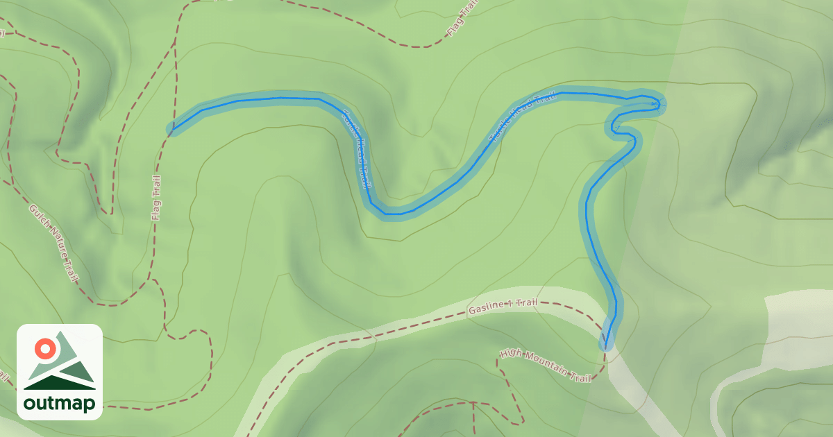 Map of Turtle Head Trail