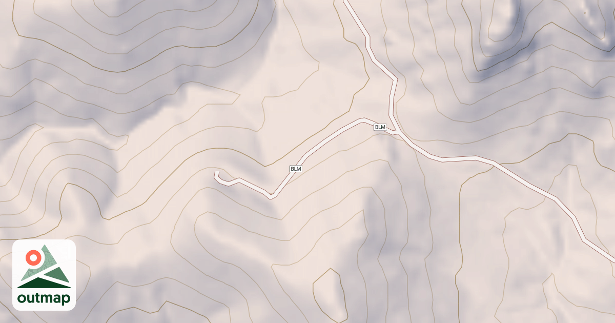 Map of BLM National GTLF Public Motorized Roads e98113dd-3d84-4317-98b5-0d841f5bf77c