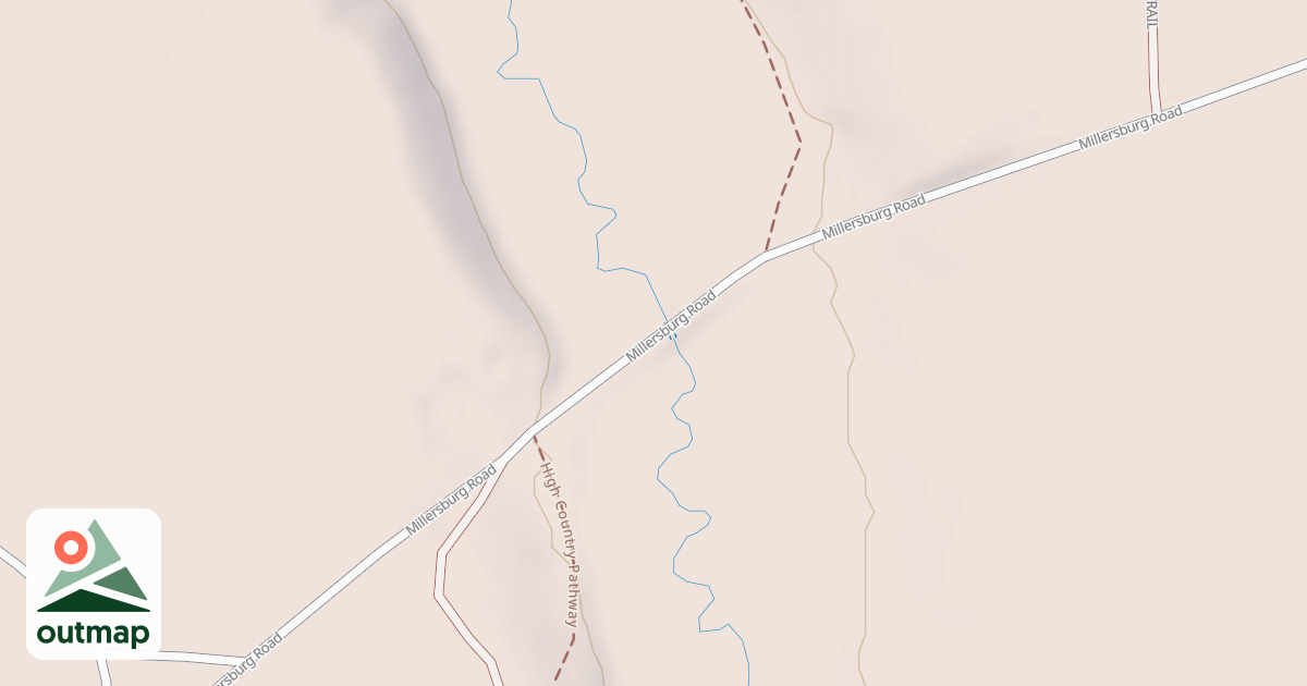 Map of High Country Pathway