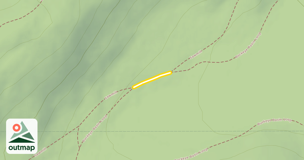 Map of Buckeye Basin Loop
