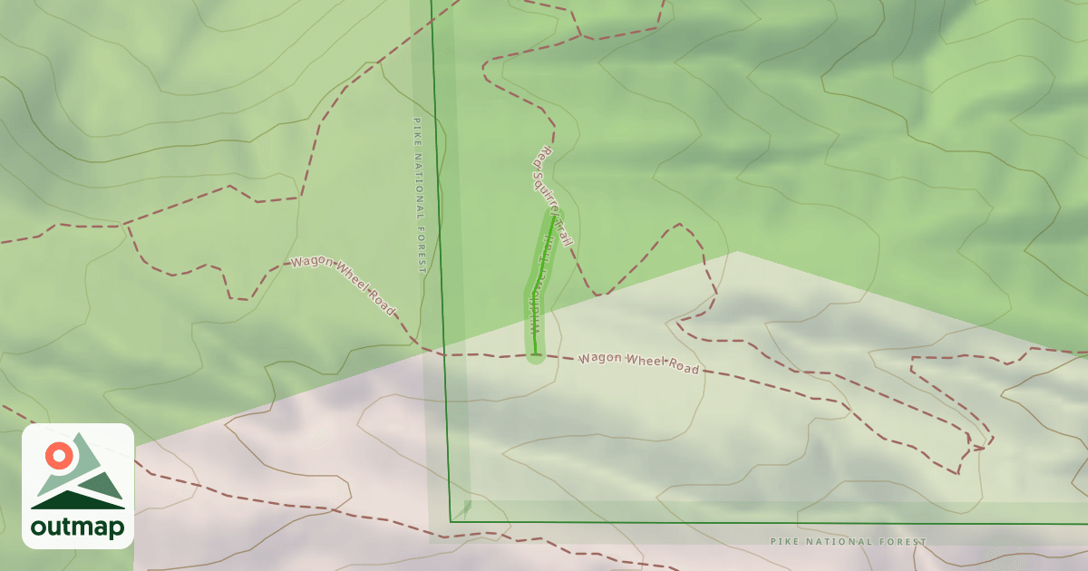 Map of Wildflower Trail