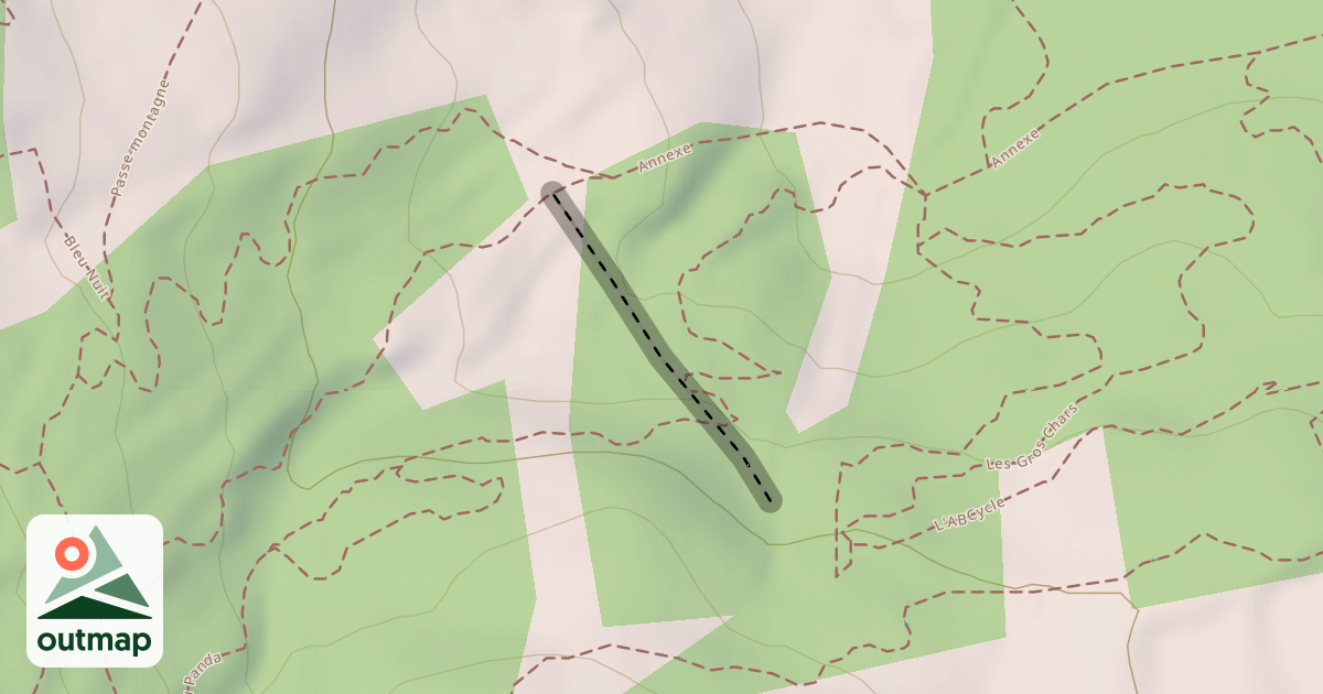 Map of Le Yéti