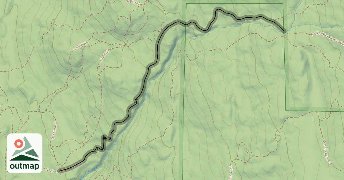 Map of Ned's Atomic Dustbin