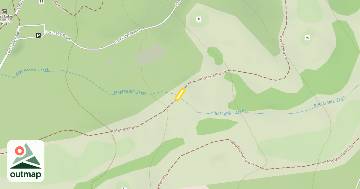 Map of Poler's Road