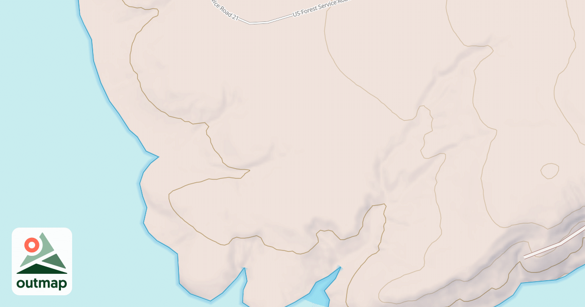 Map of MARSH CREEK DISPERSED B