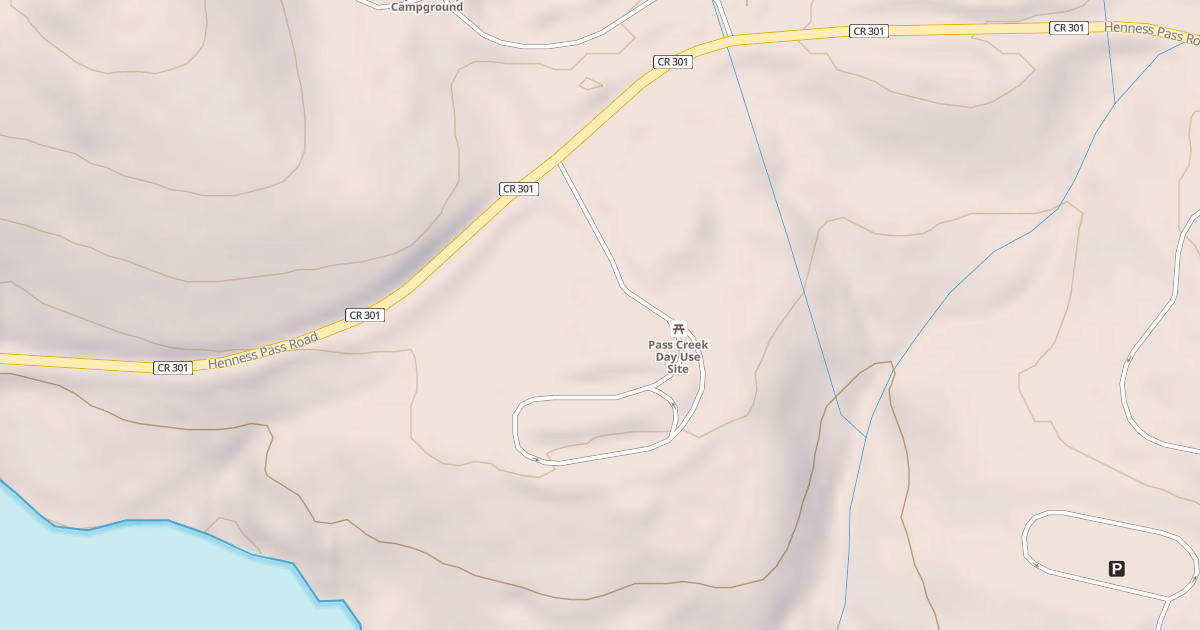 Map preview of ASPEN PICNIC GROUND