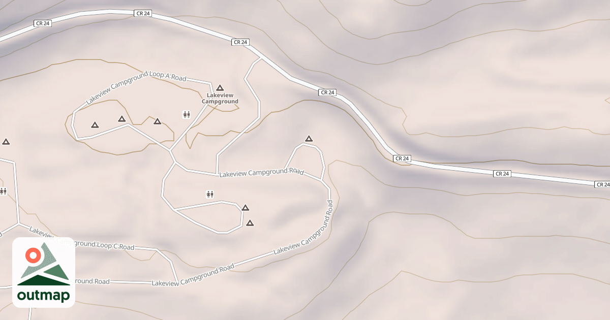 Map of LAKEVIEW CG HOST