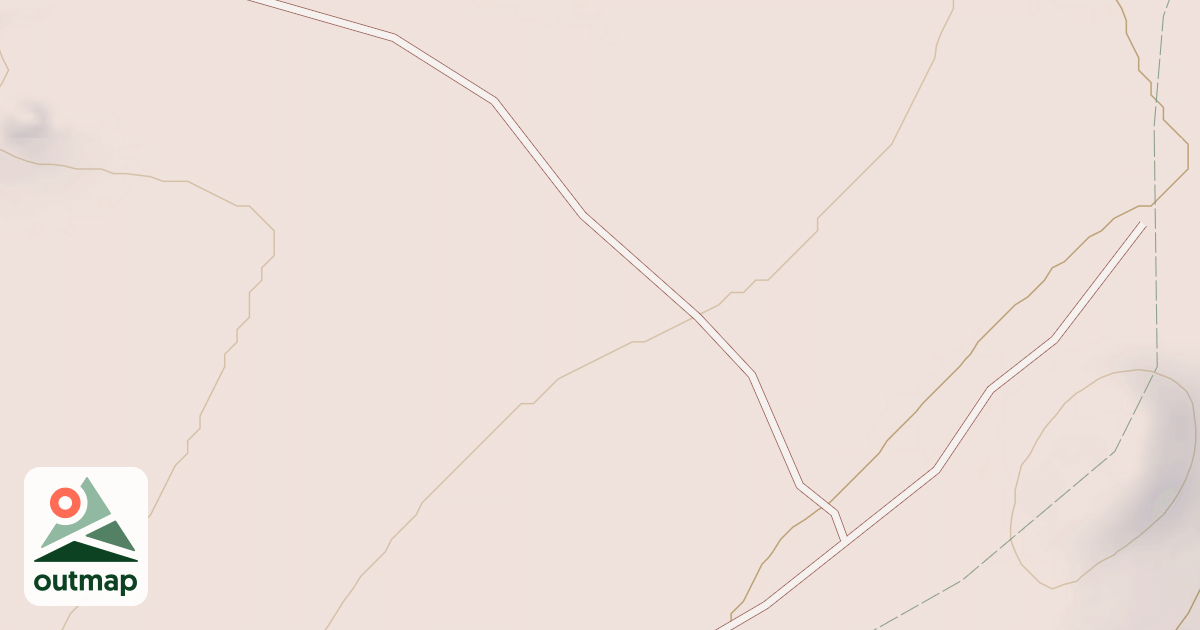 Map of BANNER CREEK SPUR