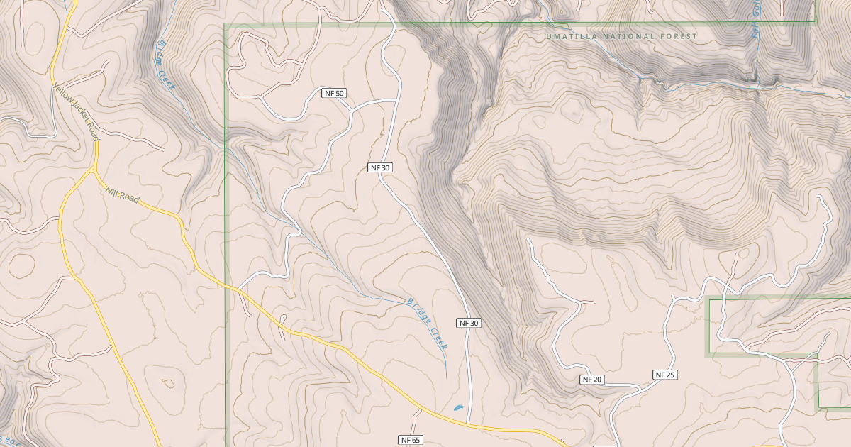 Map preview of USFS Motor Vehicle Use Map Roads {7E9FB21B-101F-43A5-8180-8EA2DEB81EB1}