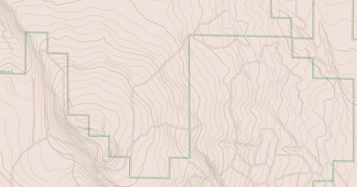 Map preview of ANTELOPE MOUNTAIN