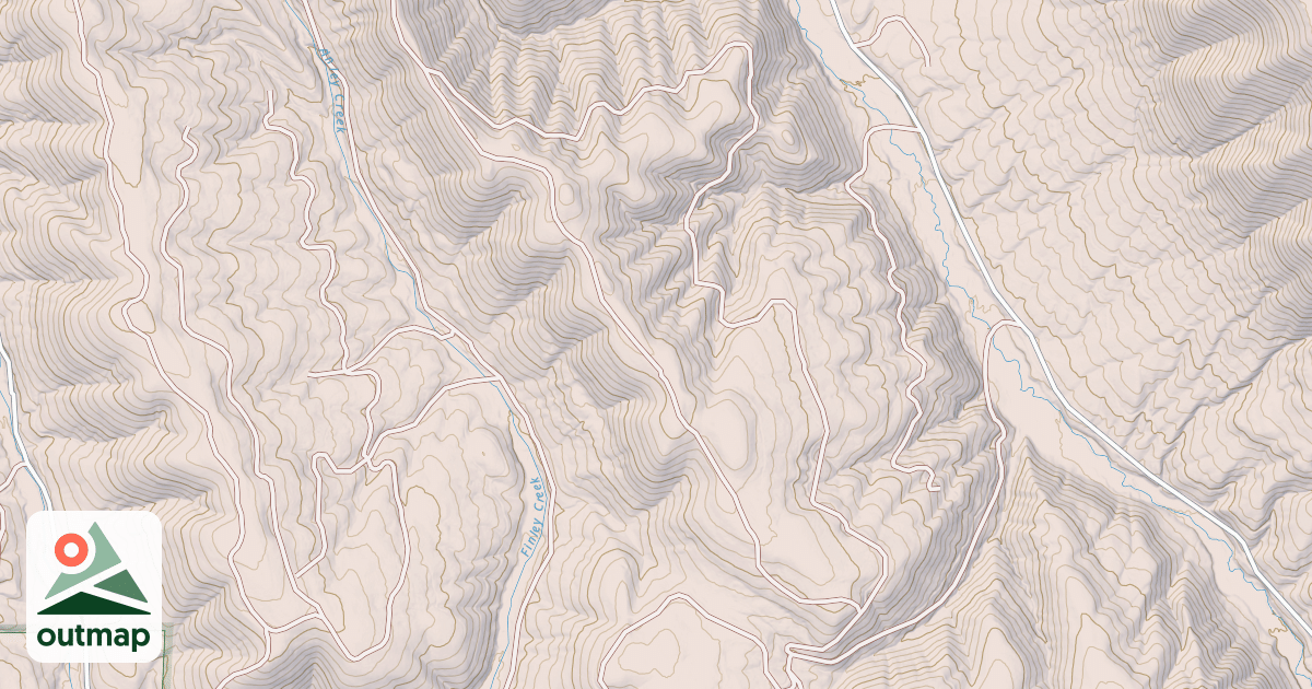 Map of ROCKY RIDGE