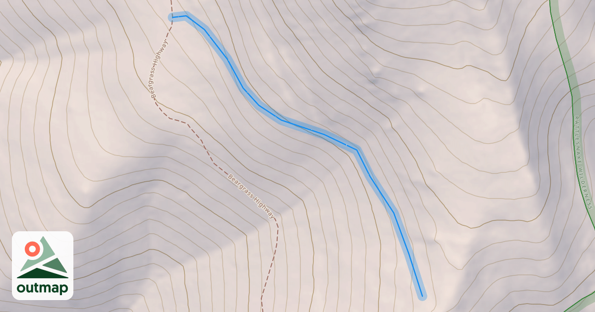 Map of Centennial Trail