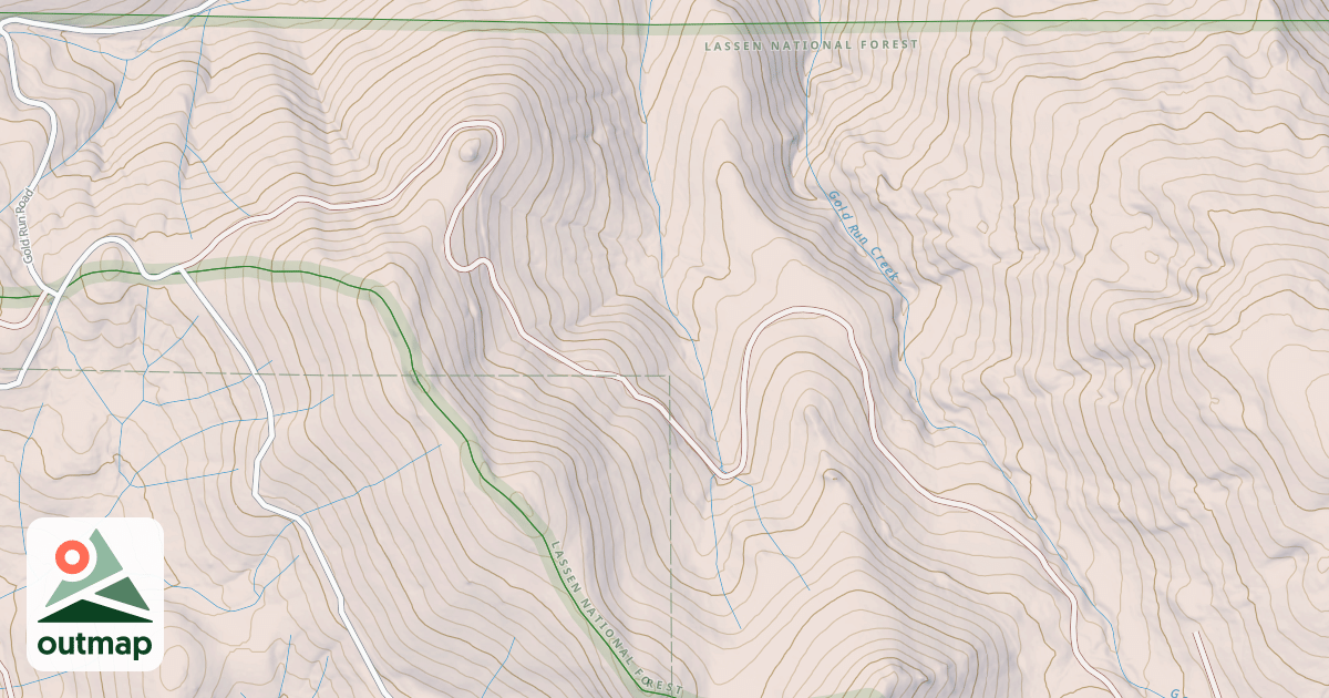 Map of DIAMOND RIDGE