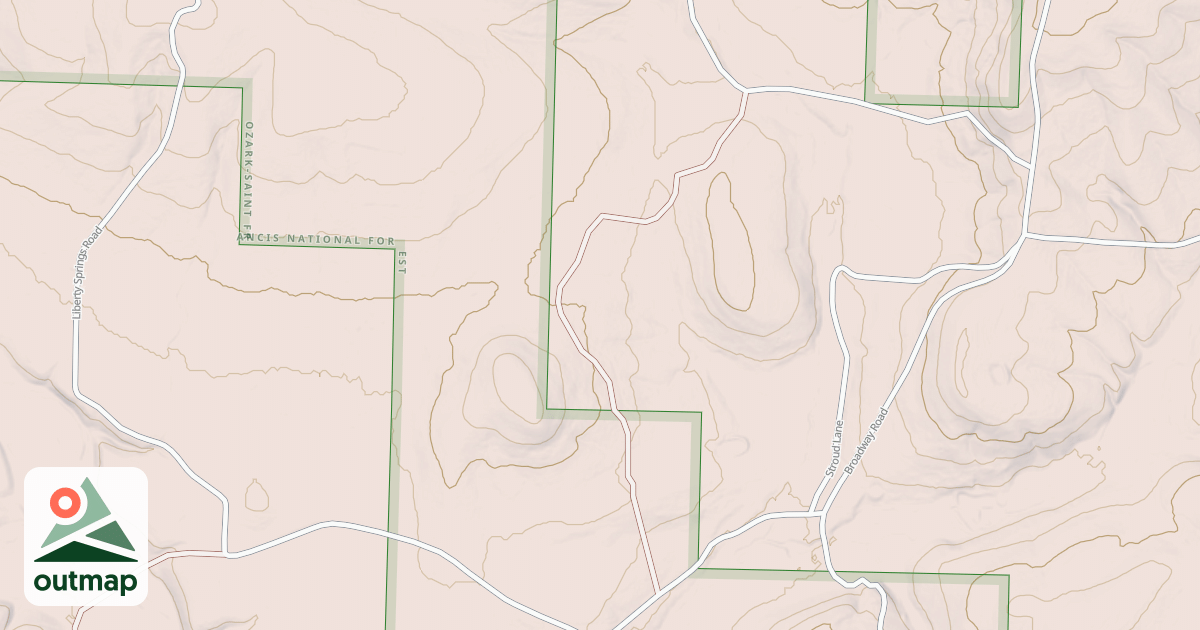 Map of USFS National Forest System Roads {C89C9D82-7C31-4BCA-AD68-67CE3316E4C4}