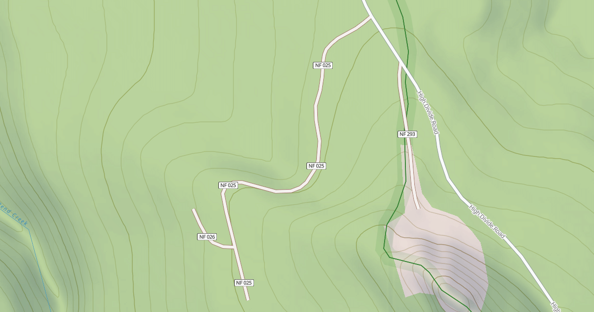 Map preview of BRISTOW- -T.S.