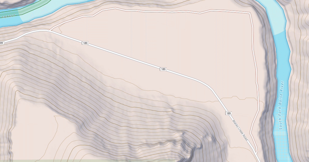 Map preview of LOOP 189D
