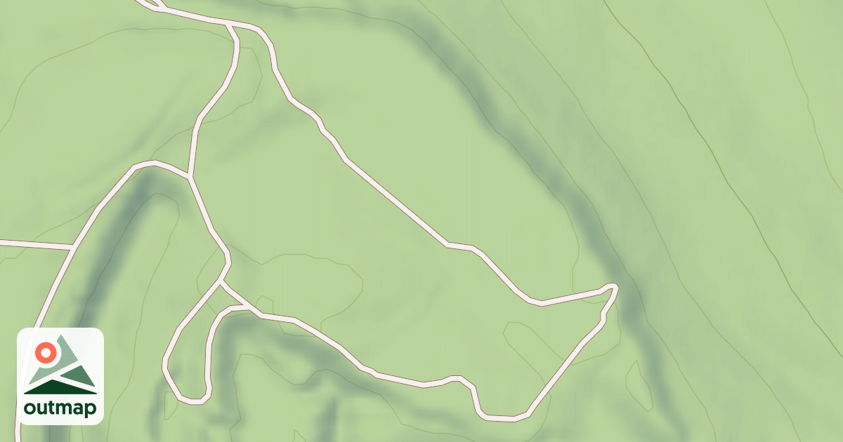 Map of Whiskey Springs Trails