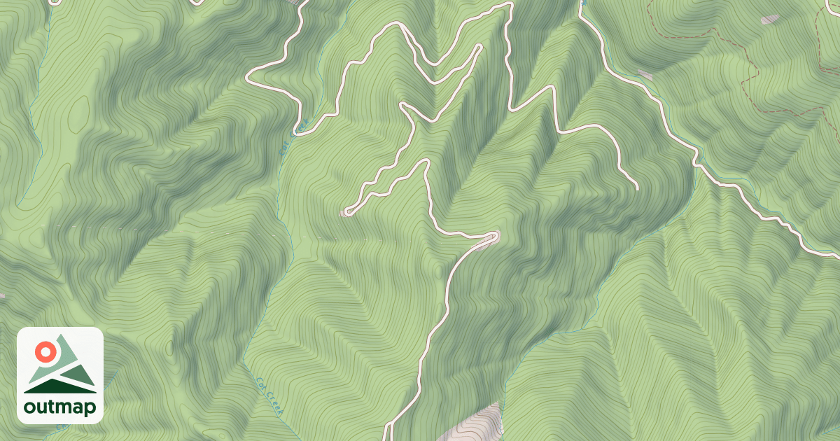 Map of CAT MTN