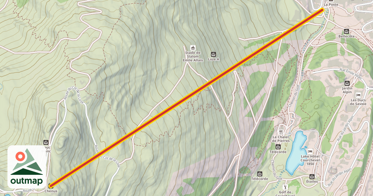 Map of Chenus