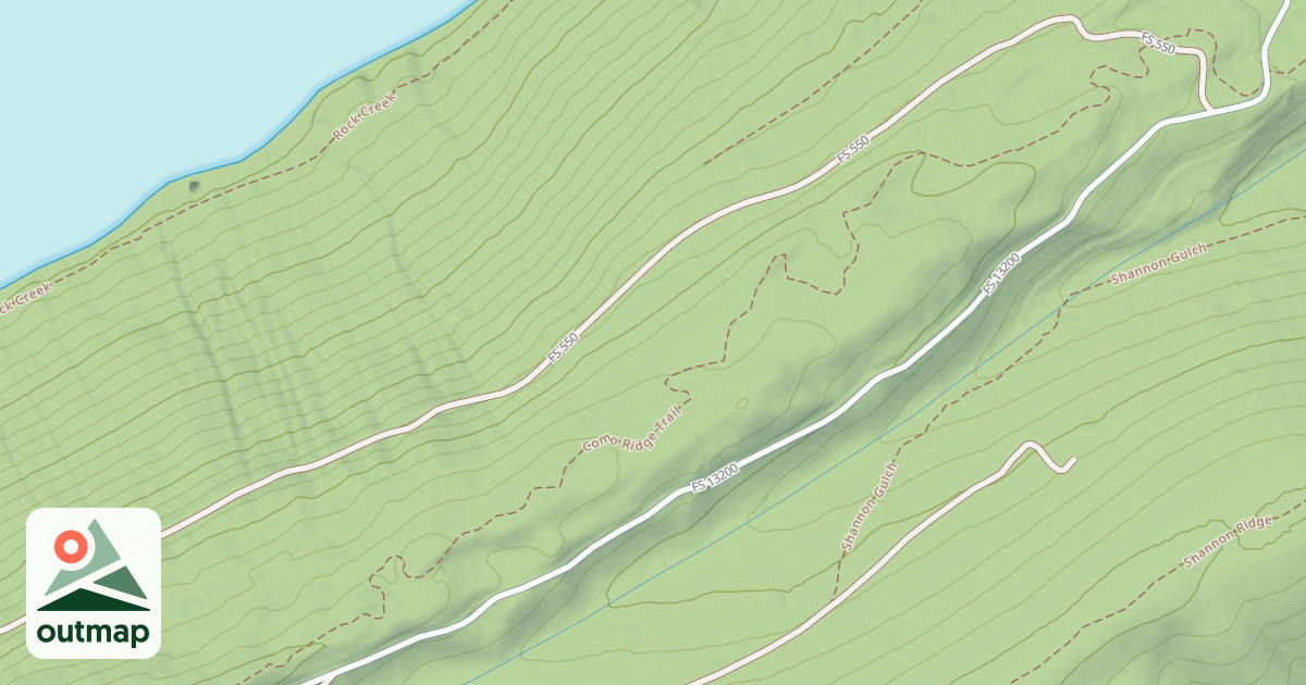 Map of (FDR) LAKE COMO