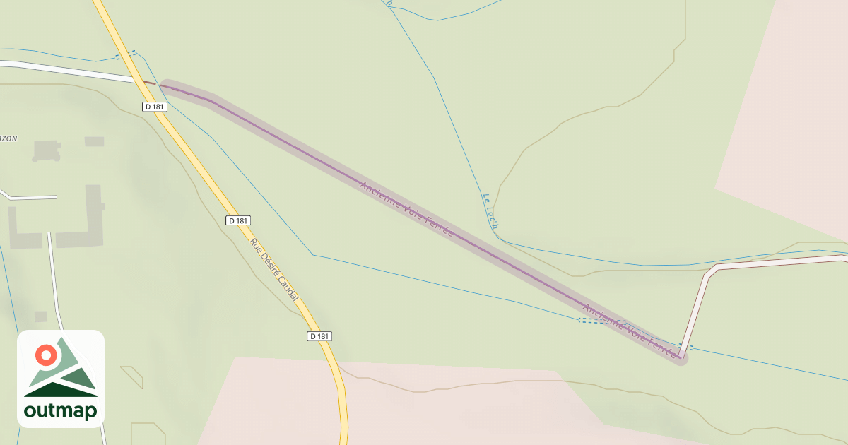 Map of Ancienne Voie Ferrée