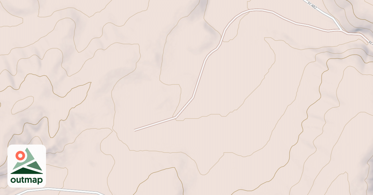Map of NUGGET NORTH