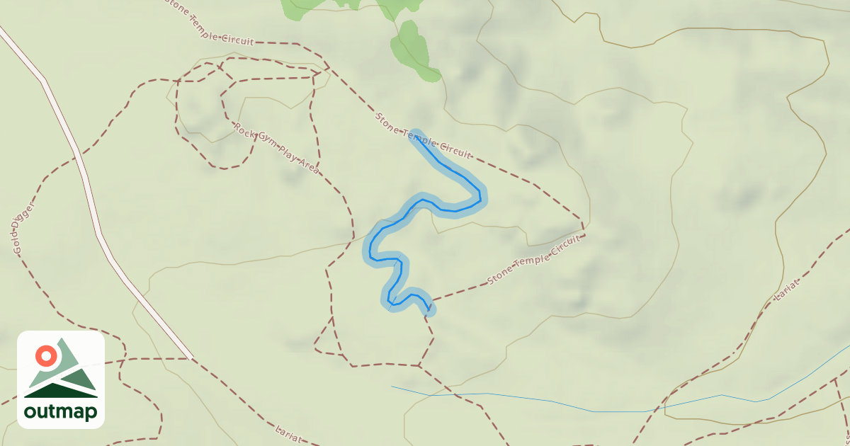 Map of Stone Temple Circuit