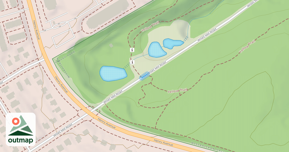 Map of Wises Mill Road
