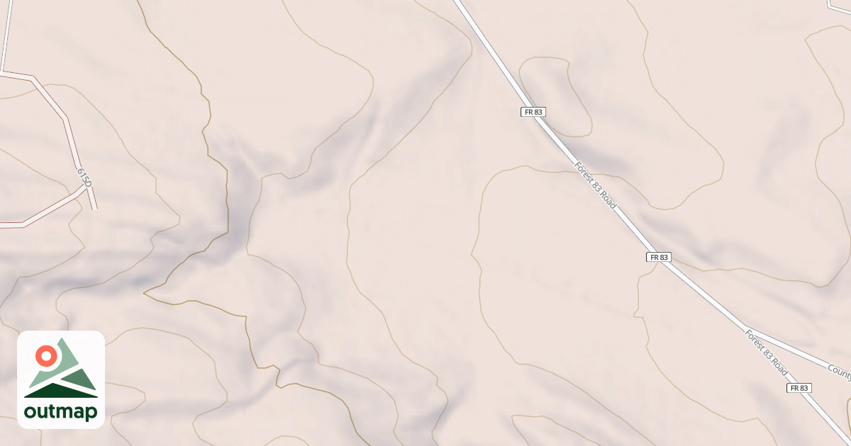 Map of USFS Motor Vehicle Use Map Roads {3CFF5984-D1BD-48F1-897B-6D5E90742BE7}