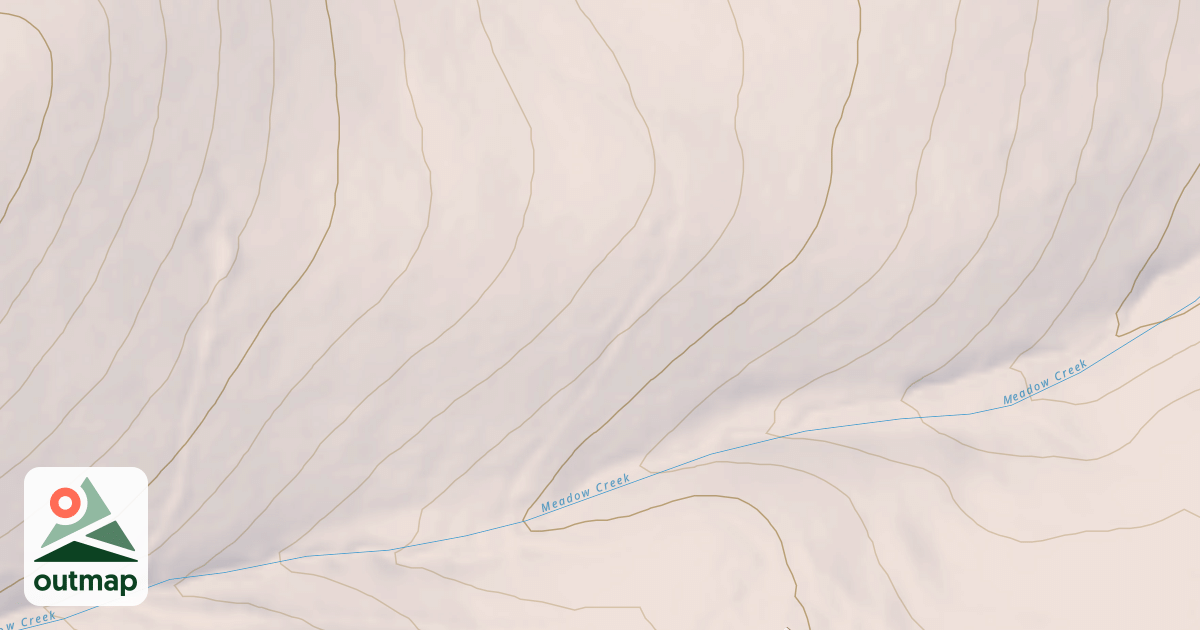 Map of CRYSTAL SPUR
