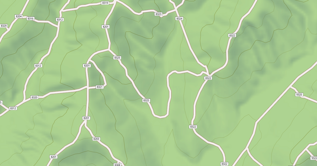 Map preview of USFS Motor Vehicle Use Map Trails 19814