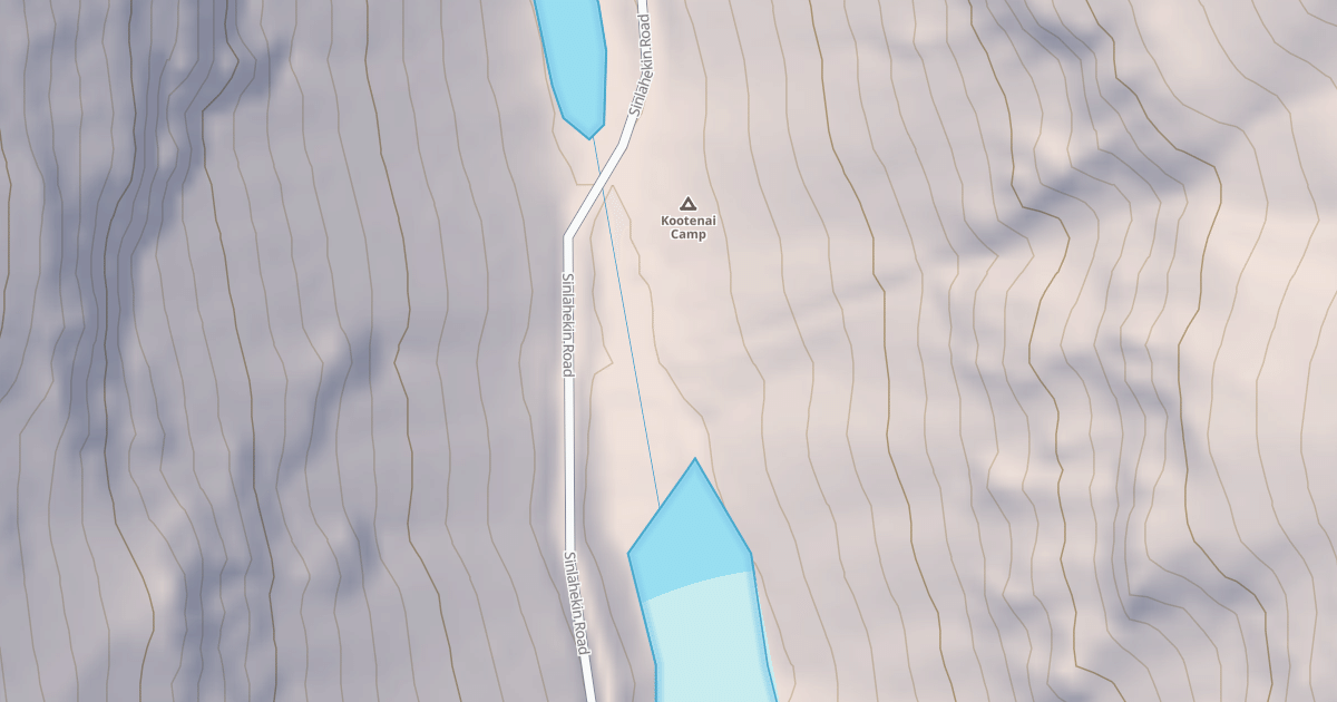 Map preview of KOOTENAI CAMPGROUND