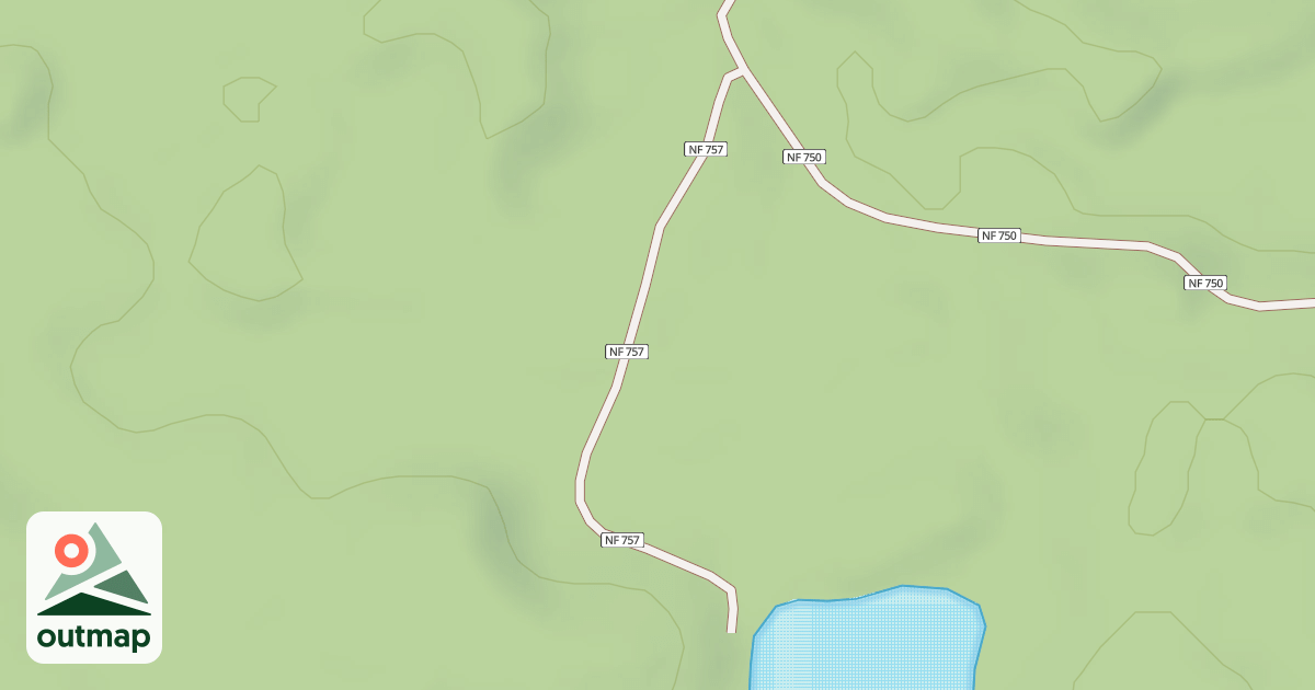 Map of USFS Motor Vehicle Use Map Roads {59496E1F-10AB-4871-9493-64865A9BE6F0}
