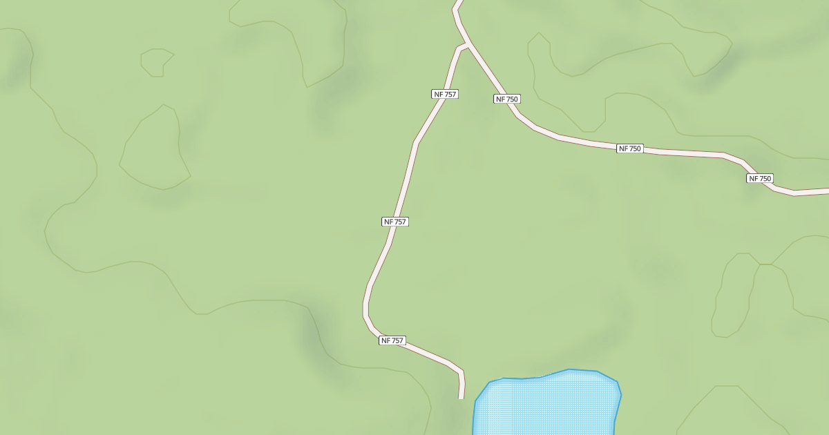 Map preview of USFS Motor Vehicle Use Map Roads {59496E1F-10AB-4871-9493-64865A9BE6F0}