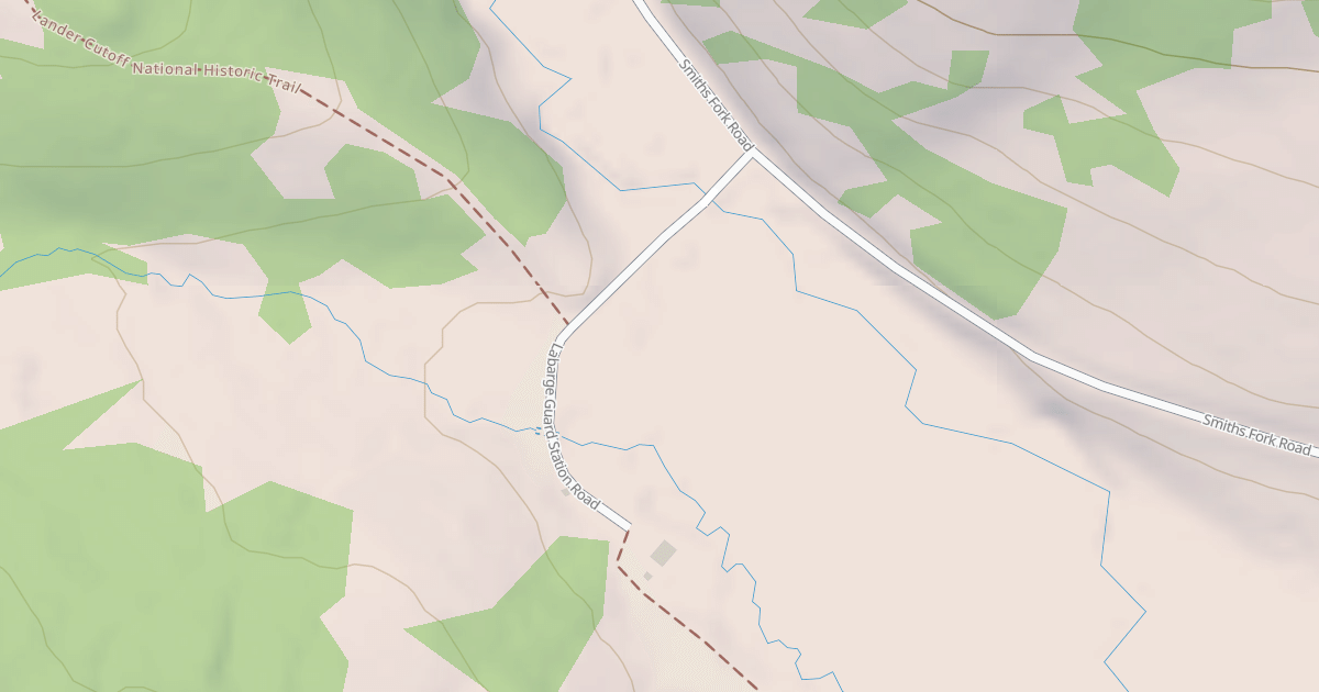 Map preview of LABARGE GUARD STATION