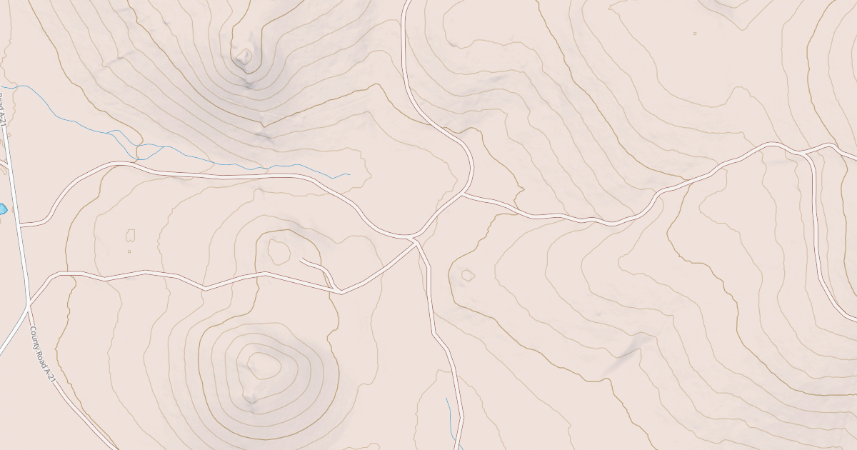 Map preview of CAMPBELL MTN SOUTH