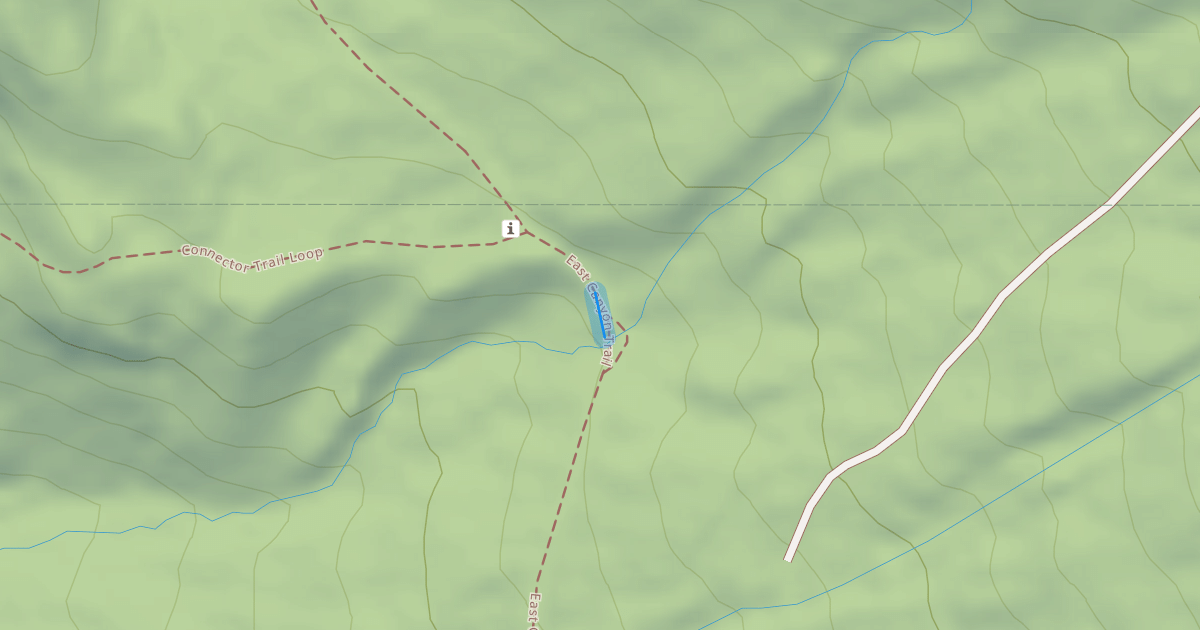 Map preview of East Canyon Trail