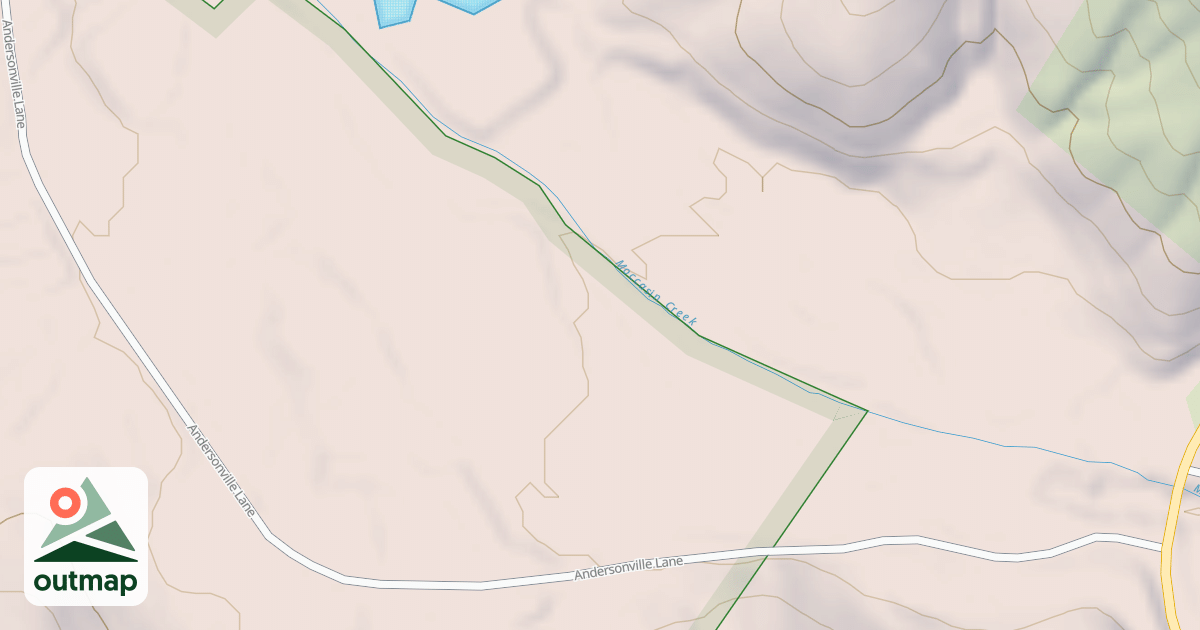 Map of LOWER MOCCASIN