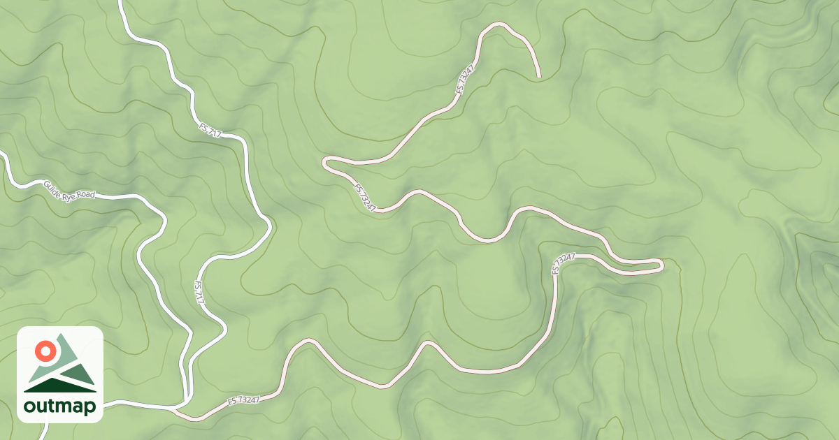 Map of (FDR) GUIDE CREEK