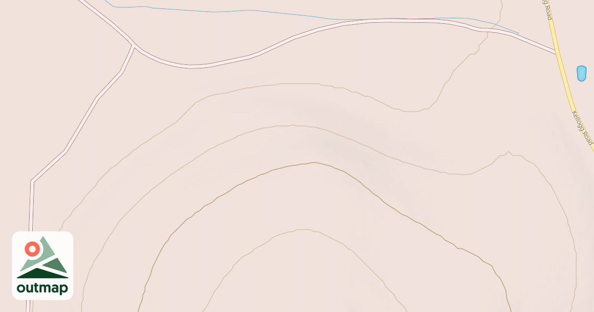 Map of KELLOGG MTN
