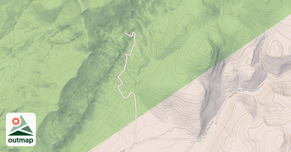 Map of USFS Motor Vehicle Use Map Roads {3CCF5164-9228-48B8-AF39-533AE6C2CE79}