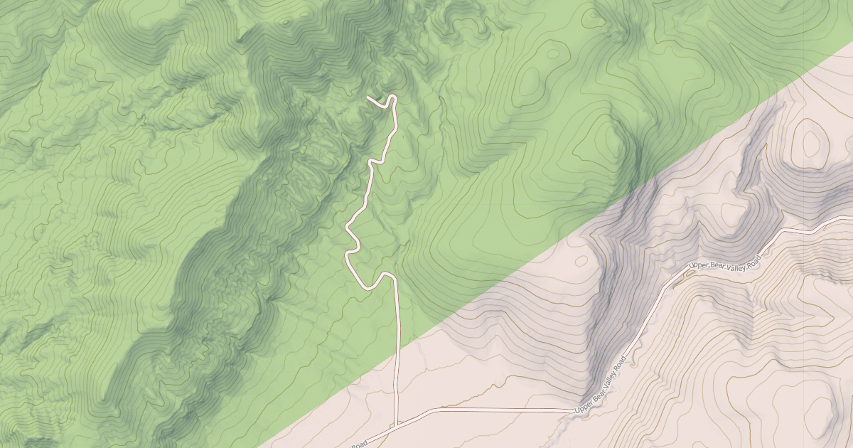 Map preview of USFS Motor Vehicle Use Map Roads {3CCF5164-9228-48B8-AF39-533AE6C2CE79}